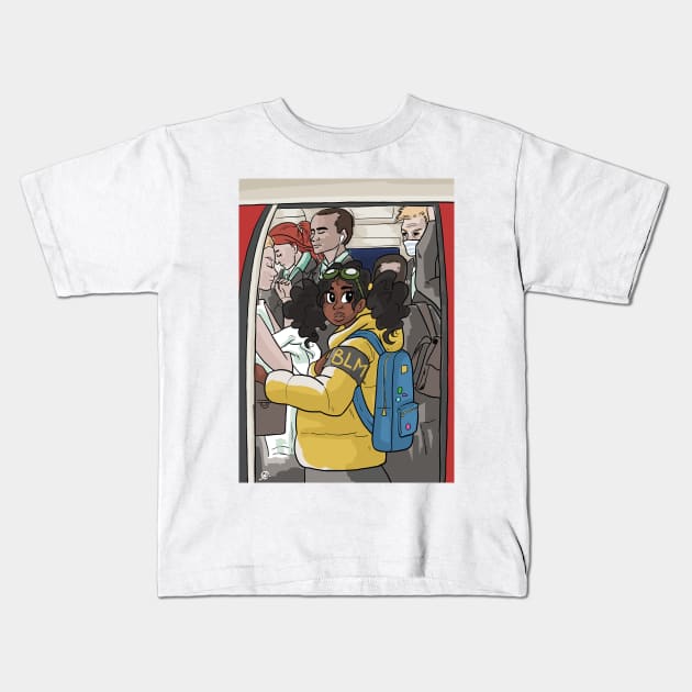 Black Lives Still Matter Kids T-Shirt by aliyahart